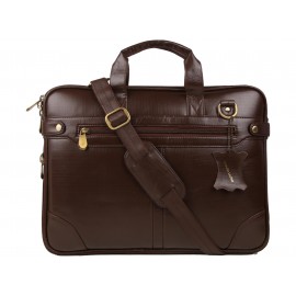 LEATHER LAPTOP BAG KFLB103-BR LEATHER LAPTOP BAG KFLB103-BR